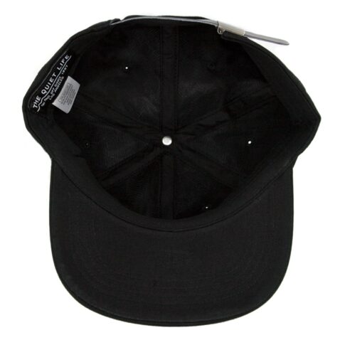 The Quiet Life Rose Polo Strapback Hat Black