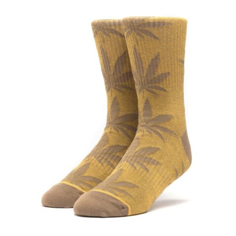 HUF Plantlife Kush Melange Sock Mineral Yellow