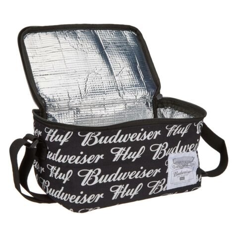 HUF Budweiser 6 Pack Cooler Black