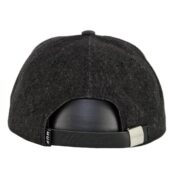 HUF Budweiser Label 6 Panel Strapback Hat Black-Back