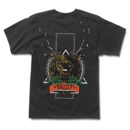 Grizzly Fear The Deer T-Shirt Black