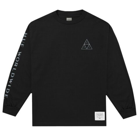 HUF Budweiser Triangle Long Sleeve T-Shirt Black