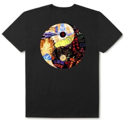 HUF Dharma Short Sleeve T-Shirt Black