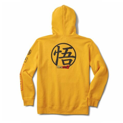 Primitive x Dragon Ball Z Dragon Club Pullover Hooded Sweatshirt Gold