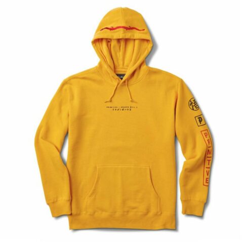 Primitive x Dragon Ball Z Dragon Club Pullover Hooded Sweatshirt Gold