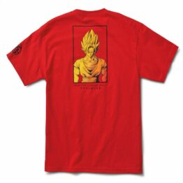 Primitive x Dragon Ball Z Goku Saiyan Style T-Shirt Red