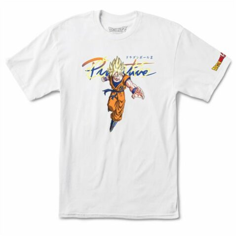Primitive x Dragon Ball Z Nuevo Goku T-Shirt White