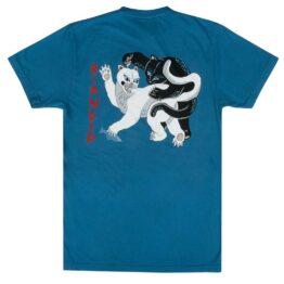 Rip N Dip Brawl T-Shirt Harbor Blue