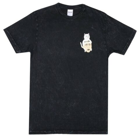 Rip N Dip Nerm Hat T-Shirt Black Mineral Wash