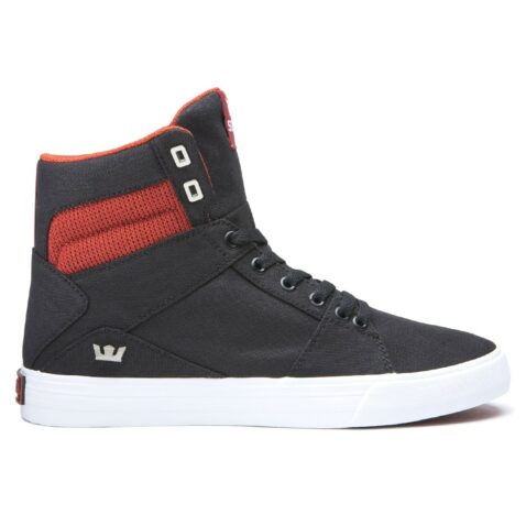 Supra Aluminum Shoe Black Bossa Nova White