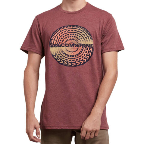Volcom Collide Short Sleeve T-Shirt Crimson