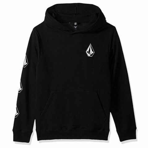 Volcom Deadly Stones Pullover Hooded Sweatshirt Black