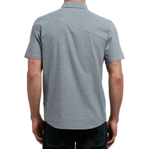 Volcom Everett Oxford Short Sleeve Shirt Black