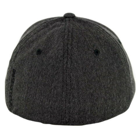 Volcom Full Stone Heather Flexfit Hat Charcoal Heather