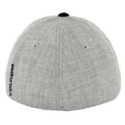 Volcom Full Stone Heather Flexfit Hat Navy Heather