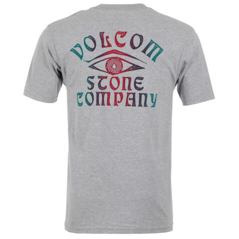 Volcom Hypno Tech Short Sleeve Pocket T-Shirt Heather Grey