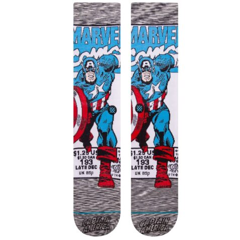 Stance Captain America Comic Grey
