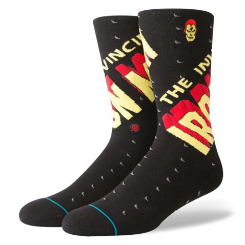 Stance Invincible Iron Man Sock Black