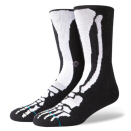 Stance Bones 2 Sock Black