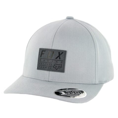Fox Head Trademark 110 Snapback Hat Heather Grey