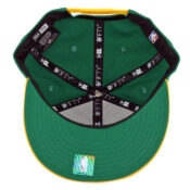 New Era 9Fifty Golden State Warriors The Town Snapback Hat Kelly Green Gold-Inside