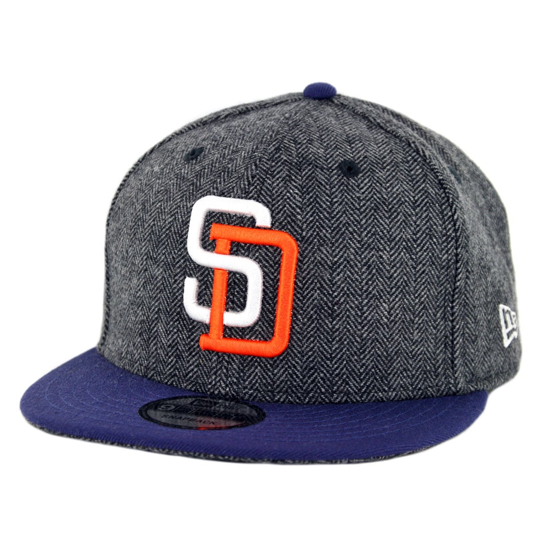 New Era 9Fifty San Diego Padres 1991 Pattern Pop Snapback Hat Heather