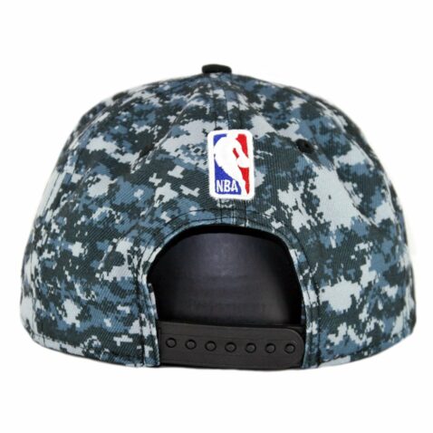 New Era 9Fifty San Antonio Spurs City Series 2018 Snapback Hat Digi Camo Blue