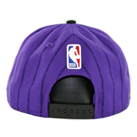 New Era 9Fifty Los Angeles Lakers City Series 2018 Snapback Hat Deep Purple Black