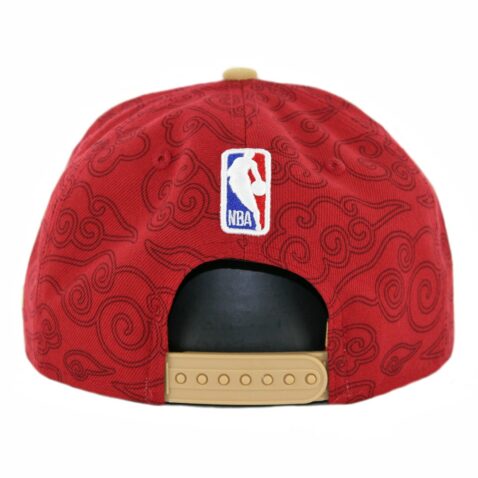 New Era 9Fifty Houston Rockets City Series 2018 Snapback Hat Cardinal Camel