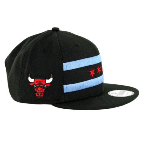 New Era 9Fifty Chicago Bulls City Series 2018 Snapback Hat Black