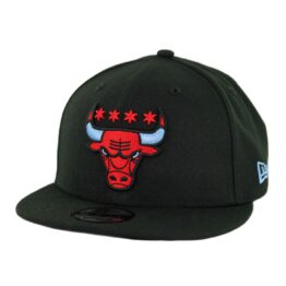 New Era 9Fifty Chicago Bulls Alternate City Series 2018 Snapback Hat Black