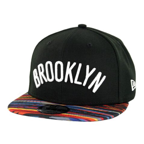 New Era 9Fifty Brooklyn Nets City Series 2018 Snapback Hat Black