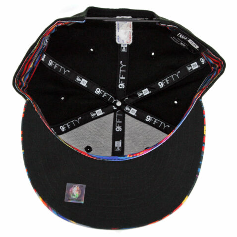 New Era 9Fifty Brooklyn Nets City Series 2018 Snapback Hat Black - Image 4