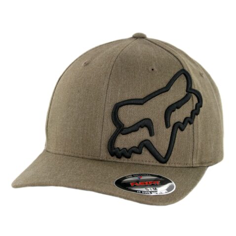 Fox Head Clouded Flexfit Hat Bark