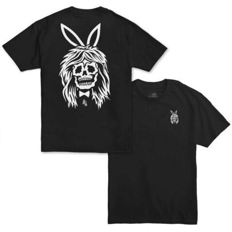 Sketchy Tank Bunny T-Shirt Black