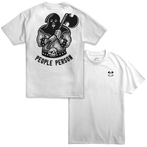 Sketchy Tank People Person T-Shirt White