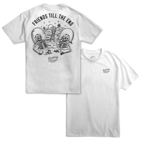 Sketchy Tank Till The End T-Shirt White