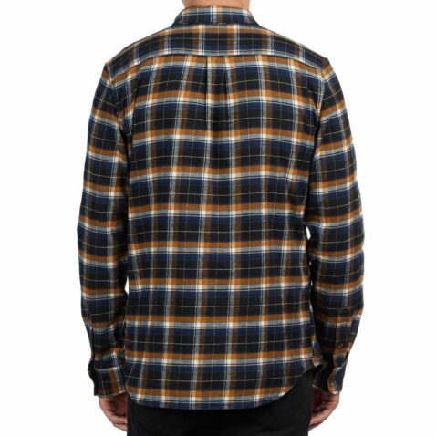 Vans Banfield III Flannel Shirt Black Rubber