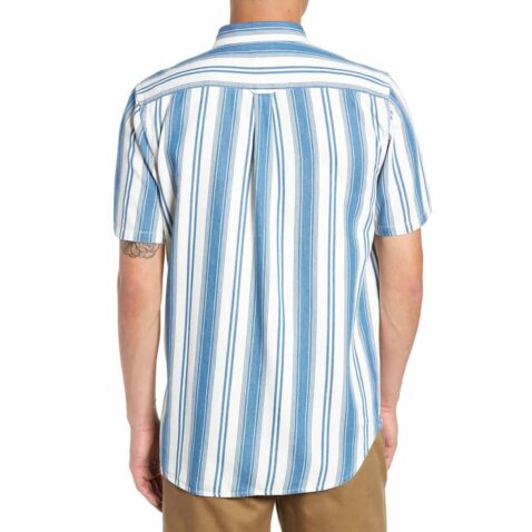 Vans Linden Short Sleeve Button Up Shirt Indigo