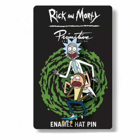 Primitive x Rick & Morty Skate Enamel Pin