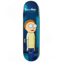 Primitive x Rick & Morty Ribeiro Morty Skateboard Deck Blue
