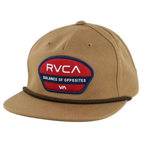 RVCA Opposite Snapback Hat Tan