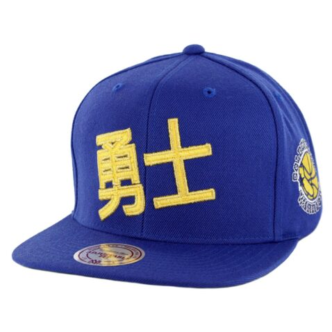 Mitchell & Ness Golden State Warriors Chinese New Year 2019 Snapback Hat Royal Blue