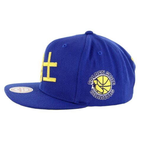 Mitchell & Ness Golden State Warriors Chinese New Year 2019 Snapback Hat Royal Blue
