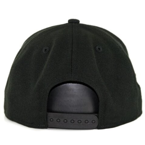 New Era 9Fifty San Diego Padres Team Deluxe II Snapback Hat Black - Image 2