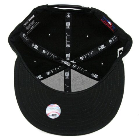 New Era 9Fifty San Diego Padres Team Deluxe II Snapback Hat Black