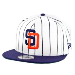 New Era 9Fifty San Diego Padres Cooperstown Logo Pack Snapback Hat White