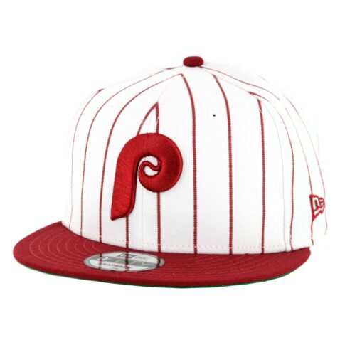 New Era 9Fifty Philadelphia Phillies Cooperstown Logo Pack Snapback Hat White