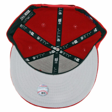 New Era 9Fifty St. Louis Cardinals Cooperstown Logo Pack Snapback Hat Red - Image 3