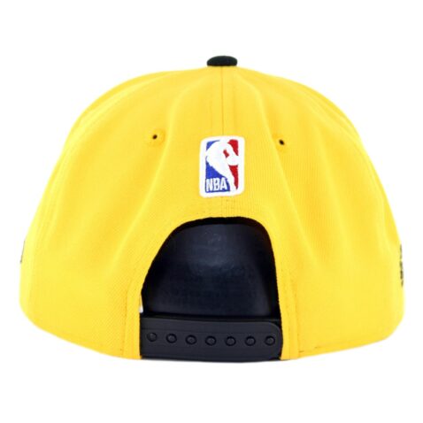 New Era 9Fifty Golden State Warriors Color Flip Snapback Hat Gold Black